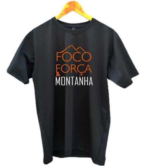 Camiseta Dry Fit foco força e montanha