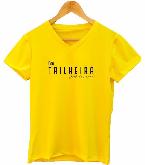 camiseta feminina #bora Trilhar, a melhor para sua aventura