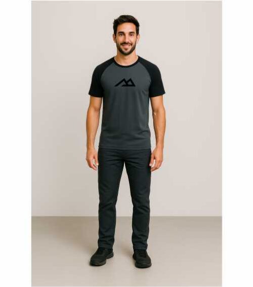 Camiseta Raglan dry mescla kdv - Imagem 2