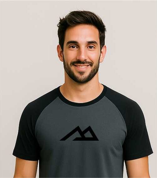 Camiseta Raglan dry mescla kdv