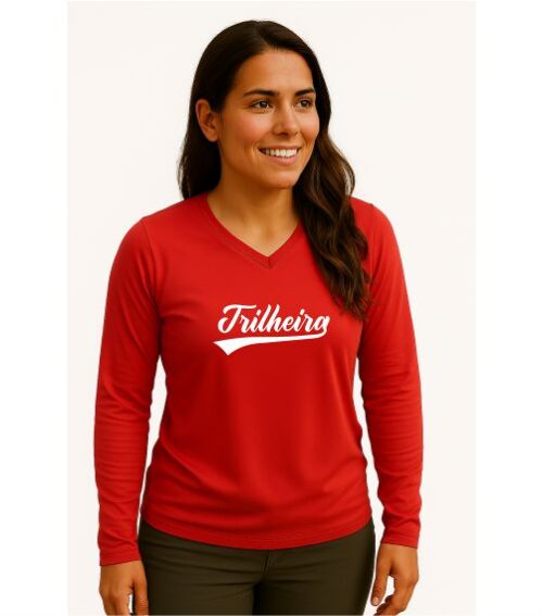 Camiseta kdv vermelha trilheira - Imagem 2