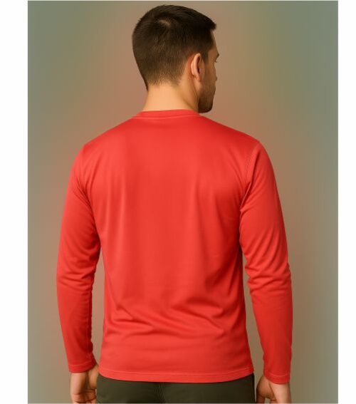 Camiseta DryTrails Vermelha Manga longa - Imagem 2