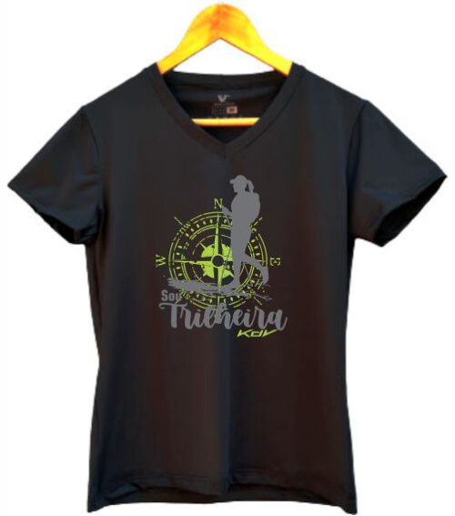 Camiseta Dry Sou Trilheira Preta